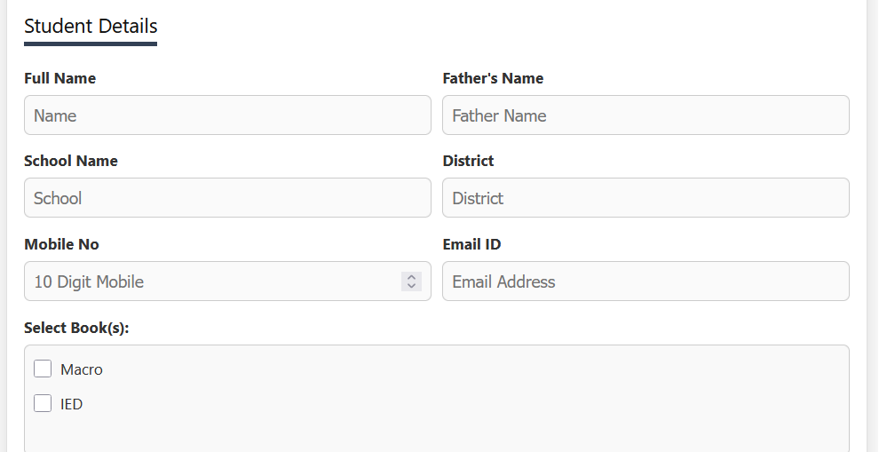 Class 12 economics pyqp mcq test portal